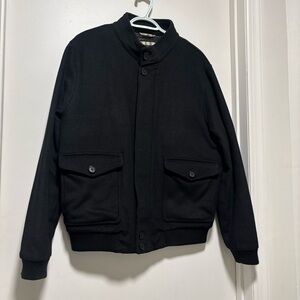 Hart Schaffner Marx smart coat Jacket wool cashmere water repellant sz medium